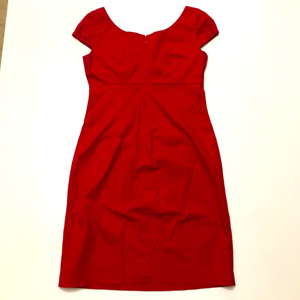 RED STRETCH DRESS - Picture 6 of 14